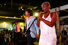 Concierto de Free Soul Band. Festival solidario en los Baños del Carmen. Cursos de Verano de la Universidad de Málaga. Málaga. Julio de 2019