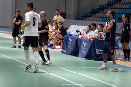 Partido Georgia contra Alemania. 14º Campeonato del Mundo Universitario de Fútbol Sala 2014 (FUTSAL). Antequera. Julio de 2014