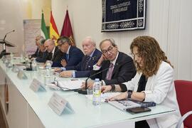 Intervención de Macarena Parrado. Presentación del libro "50 años de doctores Honoris Causa por la Universidad de Málaga". Facultad de Ciencias Económicas y Empresariales. Febrero de 2024