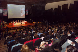 Acto de Inauguración del 3º Congreso Internacional de Actividad Físico-Deportiva para Mayores de la Universidad de Málaga. Palacio de Ferias y Congresos de Málaga. Marzo de 2009