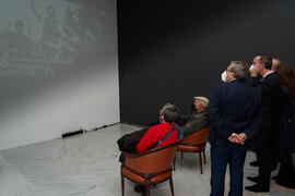 Inauguración de la exposición "Why not Korea?". Edificio del Rectorado de la Universidad de Málaga. Enero de 2022