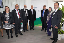 Inauguración de la Oficina de la Universidad de Sharjah, Emiratos Árabes. Jardín Botánico. Noviembre de 2015