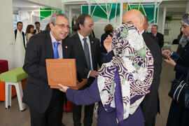 Inauguración de la Oficina de la Universidad de Sharjah, Emiratos Árabes. Jardín Botánico. Noviembre de 2015
