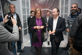 Momentos previos a la gala inaugural de la XXV edición de Fancine de la Universidad de Málaga. Teatro Cervantes. Noviembre de 2015