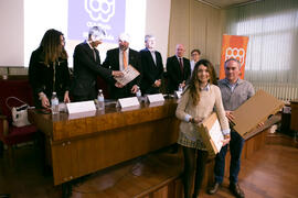 Entrega de premio de la XI Olimpiada de Economía. Facultad de Ciencias Económicas y Empresariales. Febrero de 2019
