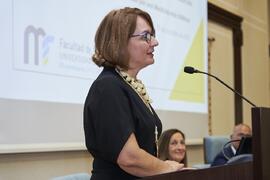 Discurso de Yolanda García Calvente. 50 Aniversario de la Facultad de Medicina de la Universidad de Málaga. Facultad de Medicina. Octubre de 2022