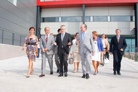 Inauguración de la ampliación del Campus de Teatinos de la Universidad de Málaga. Septiembre de 2009