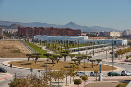 Nuevo Pabellón de Gobierno de la Universidad de Málaga. Campus de Teatinos. Febrero de 2022