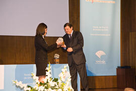 Entrega de premios del XXVI Certamen Bienal Internacional de Cine Fantástico de la Universidad de Málaga. Convento Santo Domingo, Ronda. Octubre de 2010