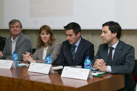 Intervención de Rafael López del Paso en la jornada inaugural de las XI Jornadas Andaluzas de Enseñanza de Economía. Facultad de Ciencias Económicas y Empresariales. Febrero de 2018