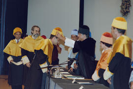 Apertura del Curso Académico 1995/1996 de la Universidad de Málaga. Teatro Cervantes. Octubre de 1995