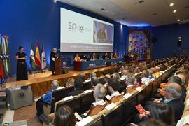 Intervención de José Ángel Narváez. Apertura del Curso Académico 2023/2024 de la Universidad de Málaga. Paraninfo. Septiembre de 2023