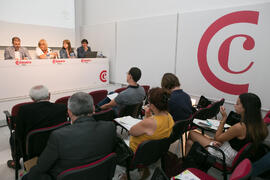 Mesa redonda "Economía Circular en la Industria". Curso "Principios de la Economía Circular". Cursos de Verano de la Universidad de Málaga. Málaga. Julio de 2018
