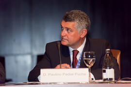 Paulino Padial. Conferencia de Gonzalo Musito. 3º Congreso Internacional de Actividad Físico-Deportiva para Mayores de la Universidad de Málaga. Palacio de Ferias y Congresos de Málaga. Marzo de 2009