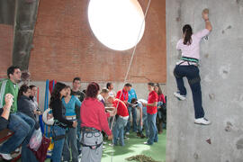 Jornadas de Puertas Abiertas de la Universidad de Málaga. Complejo Polideportivo Universitario. Abril de 2008