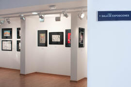 Sala de exposiciones del Jardín Botánico de la Universidad de Málaga. Campus de Teatinos. Mayo de 2013