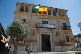 Palacio del Marqués de Beniel. Sede de los Cursos de Verano de la Universidad de Málaga. Vélez Málaga. Julio de 2018