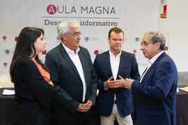 Desayuno Informativo de Aula Magna con motivo de su XX Aniversario. Consejo de Estudios Sociales y Comercio de la Universidad de Málaga. Mayo de 2018