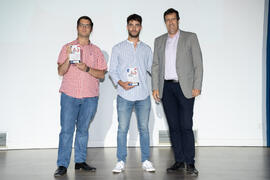 Entrega del premio a mejores equipos y deportistas de la 45ª Edición del Trofeo Rector de la UMA . Gala del Deporte Universitario 2019. Escuela Técnica Superior de Ingeniería de Telecomunicaciones. Junio de 2019