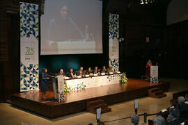 Intervención de María Jesús Almazor. Acto del 25 Aniversario del Parque Tecnológico de Andalucía. Palacio de Ferias y Congresos de Málaga. Noviembre de 2017