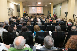 Presentación de la memoria del 50 Aniversario de la Facultad de Económicas. Facultad de Ciencias Económicas y Empresariales. Marzo de 2019