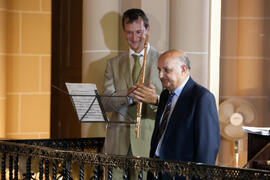 Adalberto Martínez y Frederik Ghijselinck. Concierto de flauta travesera y órgano. Iglesia del Sagrado Corazón. Junio de 2016
