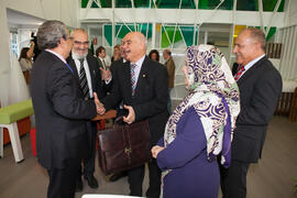 Inauguración de la Oficina de la Universidad de Sharjah, Emiratos Árabes. Jardín Botánico. Noviembre de 2015