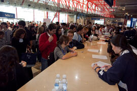 Recepción del 3º Congreso Internacional de Actividad Físico-Deportiva para Mayores de la Universidad de Málaga. Palacio de Ferias y Congresos de Málaga. Marzo de 2009