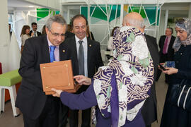Inauguración de la Oficina de la Universidad de Sharjah, Emiratos Árabes. Jardín Botánico. Noviembre de 2015