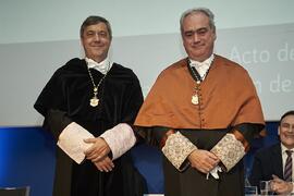 Toma de posesión de Salvador Merino Córdoba como nuevo Vicerrector de Infraestructuras y Sostenibilidad de la Universidad de Málaga. Paraninfo. Marzo de 2024