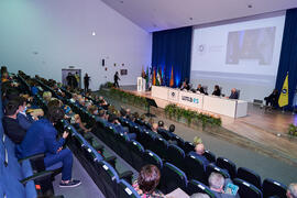 Intervención de Rosa María Ríos. Apertura del Curso Académico 2021/2022 de la Universidad de Málaga. Escuela Técnica Superior de Ingeniería Informática y Telecomunicaciones. Septiembre de 2021
