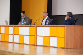 Debate electoral entre los candidatos a Rector de la Universidad de Málaga. Escuela Técnica Superior de Ingeniería Industrial. Noviembre de 2015