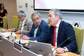 Amador Fraile. Presentación de los Cursos de Verano 2019. Edificio del Rectorado. Junio de 2019