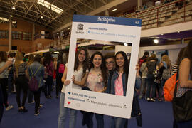 Jornadas de Puertas Abiertas de la Universidad de Málaga. Complejo Polideportivo Universitario. Abril de 2015