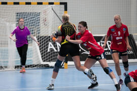 Partido Universidad de Oslo - Universidad de Colonia. Categoría femenina. Campeonato Europeo Universitario de Balonmano. Antequera. Julio de 2017