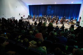 Concierto de Bandas Sonoras de la 31 edición de Fancine de la Universidad de Málaga. Auditorio de la Escuela Técnica de Ingeniería de Telecomunicaciones e Informática. Noviembre de 2021