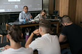 Taller «Del nuevo periodismo al nuevo periodista. La adaptación a la era digital». Curso "Comunicación deportiva". Cursos de Verano de la Universidad de Málaga. Vélez-Málaga. Julio de 2019