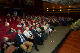 Asistentes a la entrega de la Medalla de Oro de la Universidad de Córdoba a la Universidad de Málaga. Córdoba. Junio de 2022