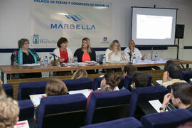 Mesa Redonda: “Violencia contra la mujer y medios de comunicación”. Curso "Mujeres frente a la violencia". Cursos de verano 2018 de la Universidad de Málaga. Marbella. Julio de 2018