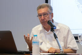 Manuel Delgado Cabeza. Curso "Un siglo de la Asamblea de Ronda". Cursos de Verano de la Universidad de Málaga. Ronda. Julio de 2018
