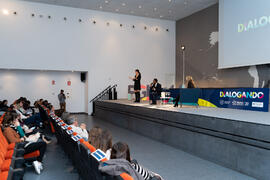 "Dialogando" con Ousman Umar. Facultad de Estudios Sociales y del Trabajo. Marzo de 2020