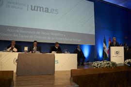 Discurso de Miguel Porras. Toma de posesión del Rector de la Universidad de Málaga y su equipo de gobierno. Paraninfo. Marzo de 2024