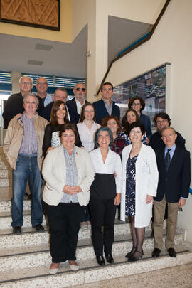 Foto de grupo. Personal del Departamento de Farmacología. Facultad de Medicina. Noviembre de 2015