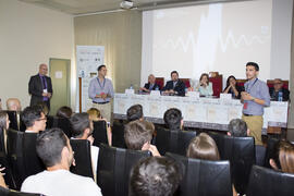 Intervención de Fernando Navarro. Jornada de clausura del I Concurso de Creación de Empresas. Facultad de Ciencias Económicas y Empresariales. Málaga. Mayo de 2015
