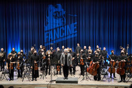 Concierto de Bandas Sonoras de la 31 edición de Fancine de la Universidad de Málaga. Auditorio de la Escuela Técnica de Ingeniería de Telecomunicaciones e Informática. Noviembre de 2021