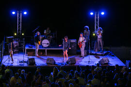 Concierto de Dry Martina. Festival Benéfico en los Baños del Carmen. Cursos de Verano de la Universidad de Málaga. Málaga. Julio de 2018