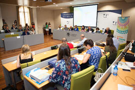 Presentación de la XIV edición de los Cursos de Verano de la Universidad de Málaga. Rectorado. Mayo 2015