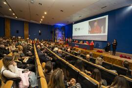 Intervención de Antonio Márquez Prieto. Investidura de Emilia Casas Baamonde como Doctora "Honoris Causa" por la Facultad de Derecho de la Universidad de Málaga. Paraninfo. Noviembre de 2022