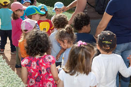 Excursión de la Escuela Infantil Francisca Luque al Jardín Botánico. Campus de Teatinos. Mayo de 2014