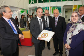 Inauguración de la Oficina de la Universidad de Sharjah, Emiratos Árabes. Jardín Botánico. Noviembre de 2015